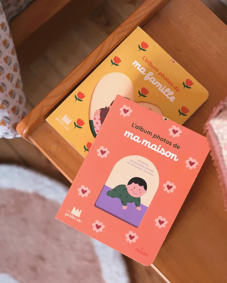 Livre Ma Maison Milan x Ma Petite Vie à personnaliser en glissant les photos de ses enfants