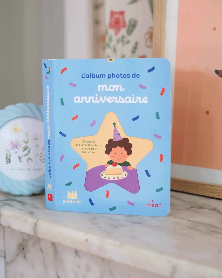 Livre album photo mon anniversaire.