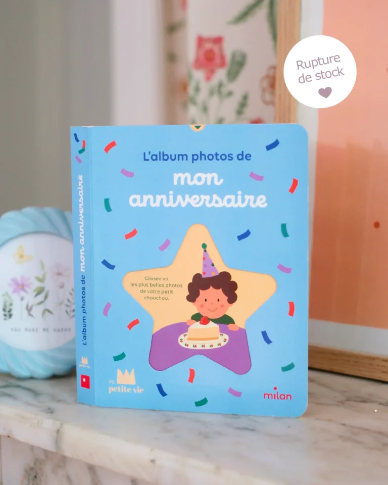 Livre photo pour bébé à personnaliser sur son anniversaire