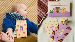 les cartes étapes ma petite vie avec un bébé