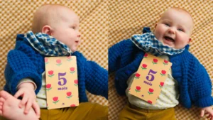 cartes étapes photo bébé