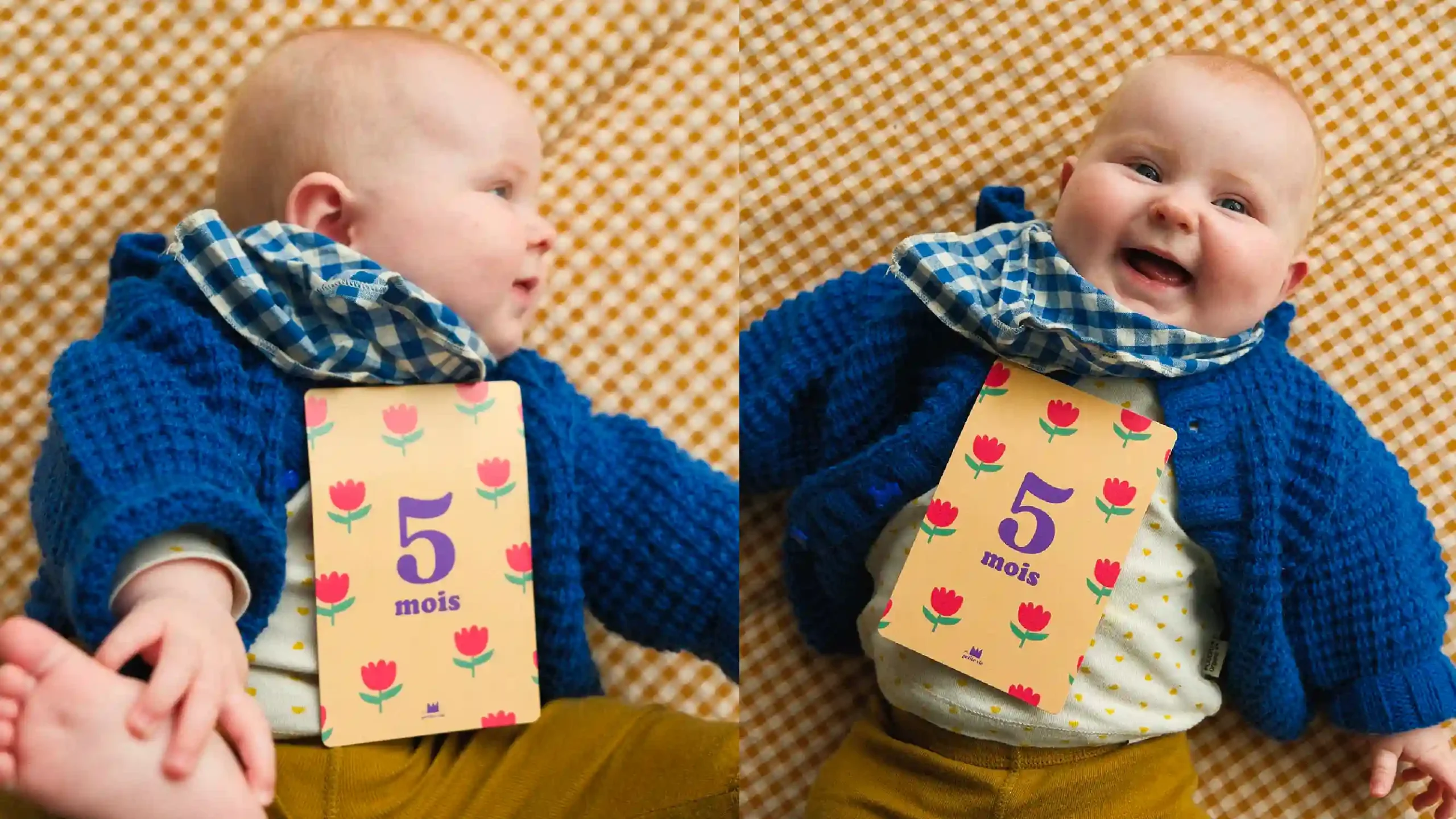 cartes étapes photo bébé