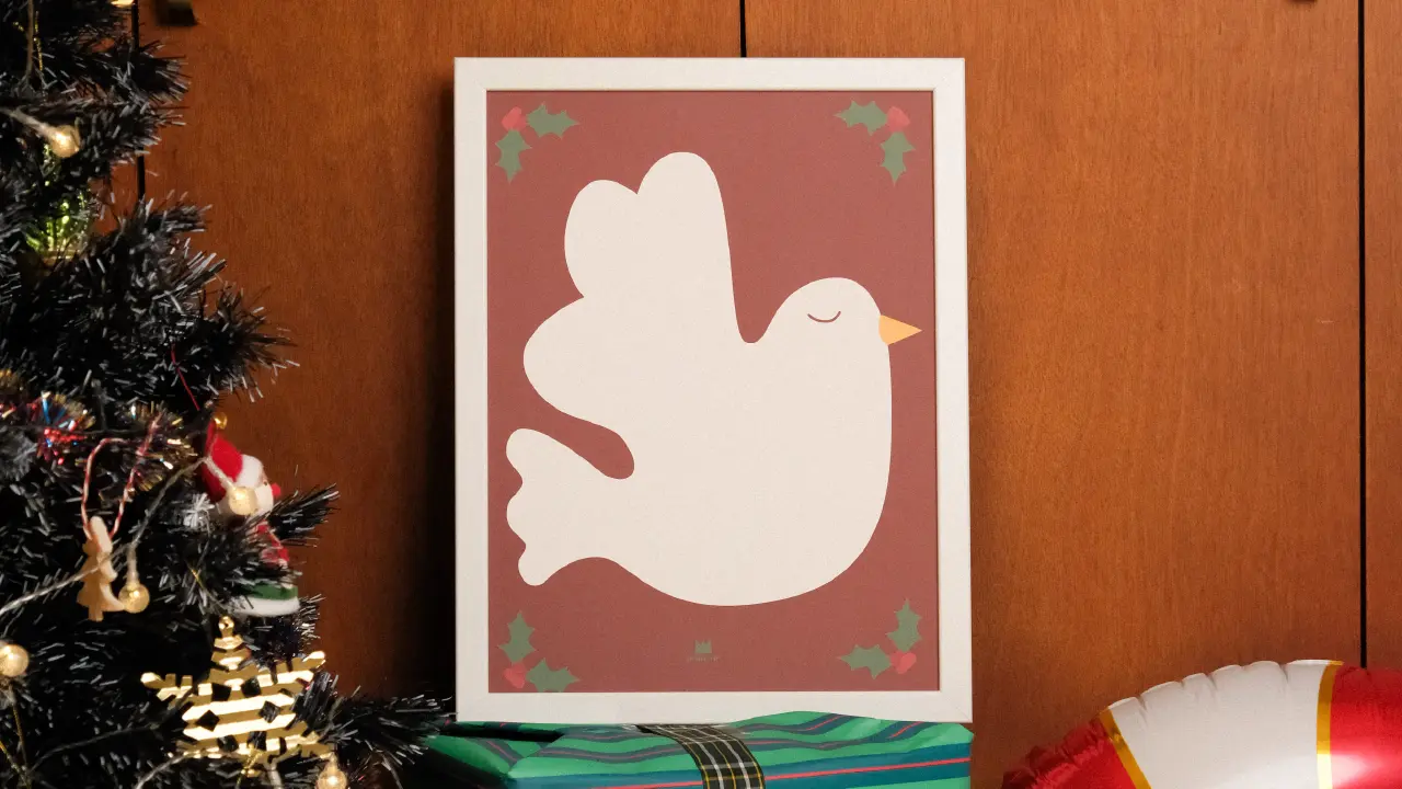 Affiches Noël pour décorer sa maison.